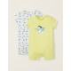 PACK 2 BABY BOY JUMPSUITS 'SHARKS', MULTICOLOUR